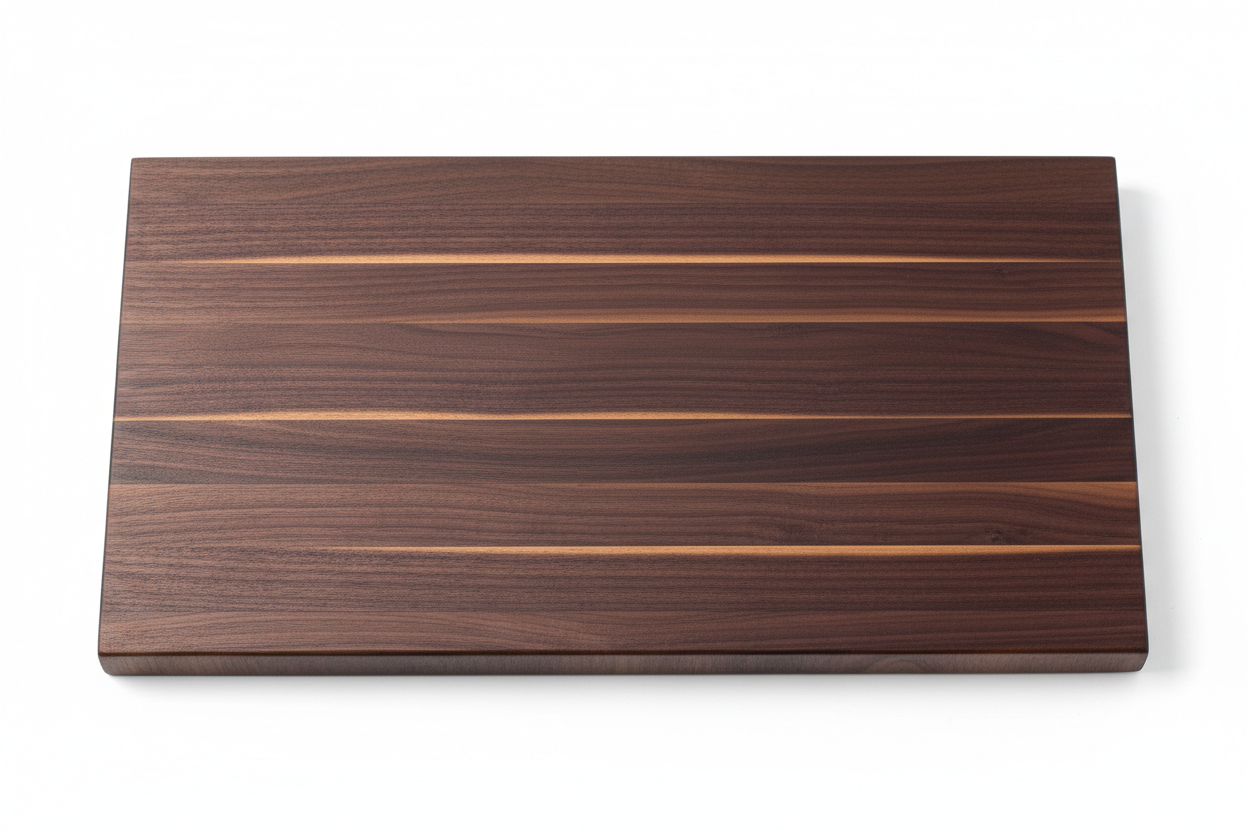 Black Walnut Edge Grain Reversible Butcher Block